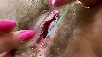 Hairy And Horny: A Close-Up View Of My Intense Orgasm