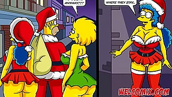 Mari Cartoonish Fait Un Don De Sa Femme Aux Nécessiteux À Noël