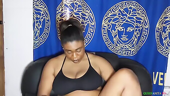 Hermanastro Negro Con Grandes Tetas Es Follado Duro