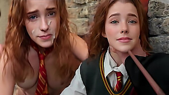 Wish X Hermione Granger: Session Intime En 1-Sur-1 Avec Une Déesse Blonde