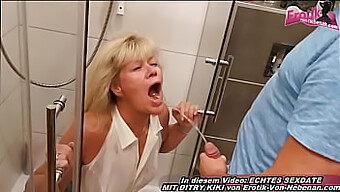 Amateur German Housewife Indulges In Young Cock And Gets Caught By Her Husband