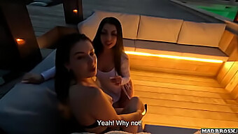 A Steamy Encounter With French Neighbors In A Luxurious Villa, Featuring Wife Swapping And Rough Sex