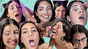 A Compilation Of Massive Cumshots Including Oral And Facial Finishes