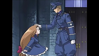 La Prima Volta Di Una Giovane Anime Con Un Agente Di Polizia In Hd