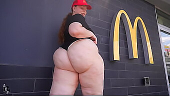 Mia Dior secures a new job after being fired from McDonald's by seducing her potential employer